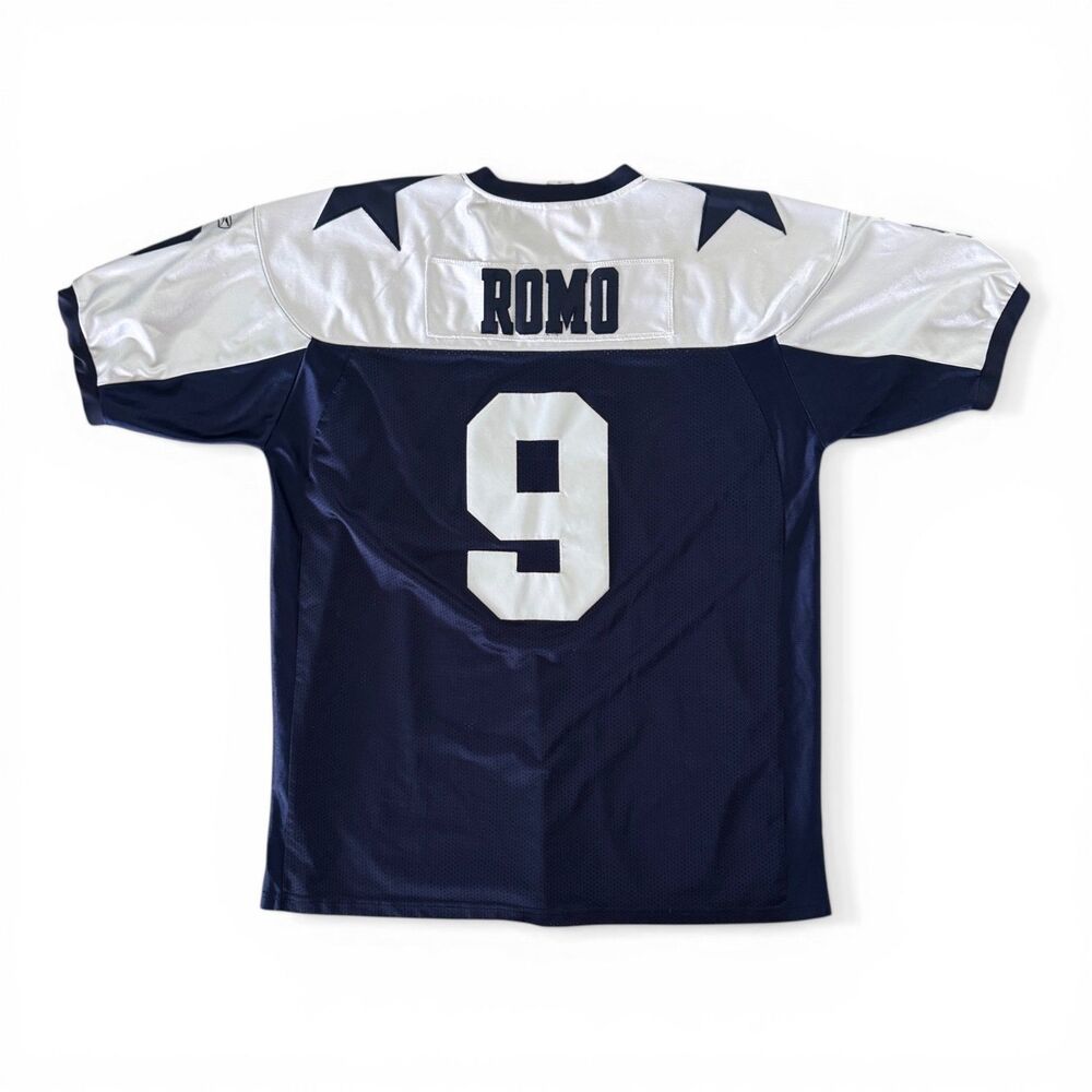 Tony Romo #9 Dallas Cowboys Reebok Authentic Stitched NFL Jersey Men's 3XL 56
